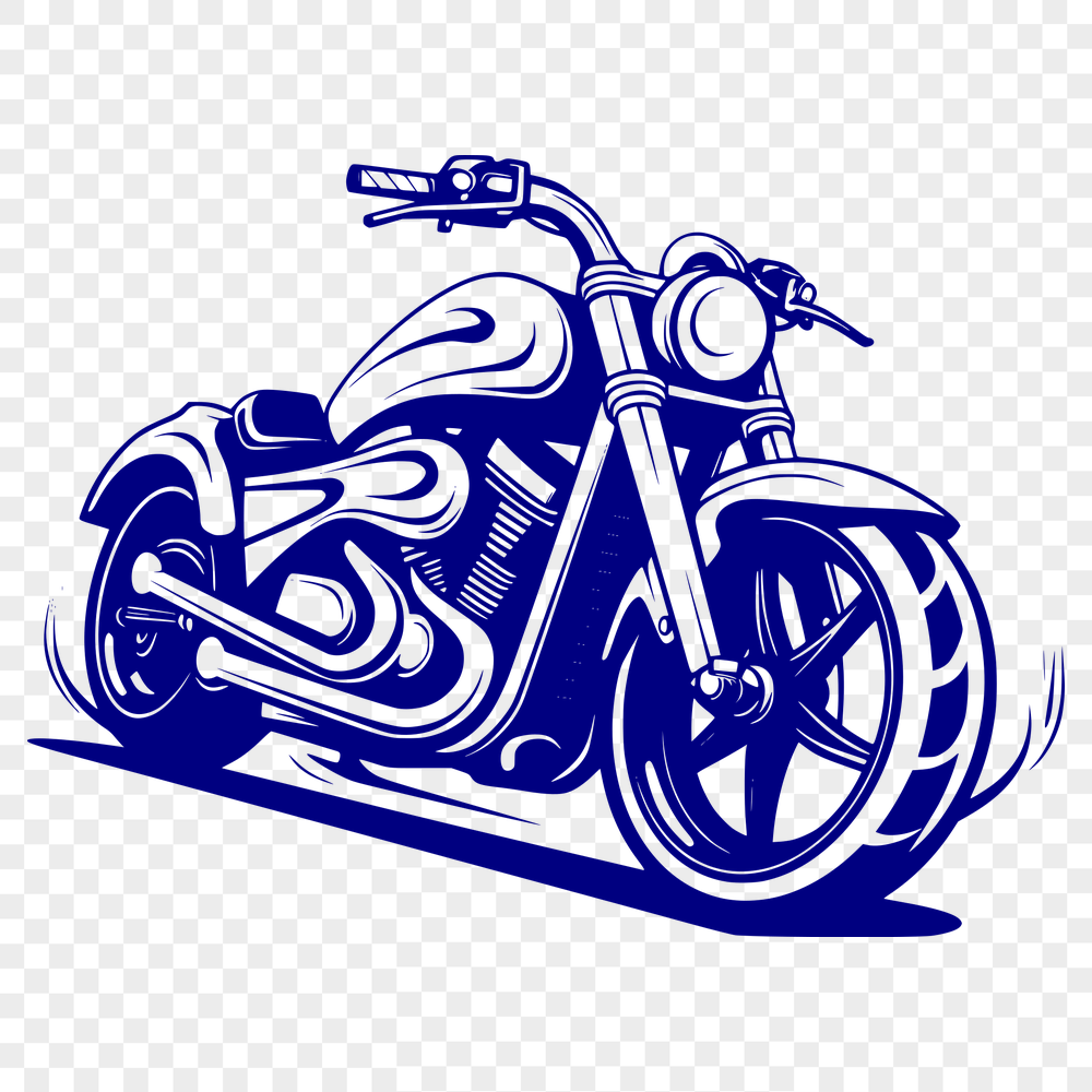 Creative Motorcycle Vector Art