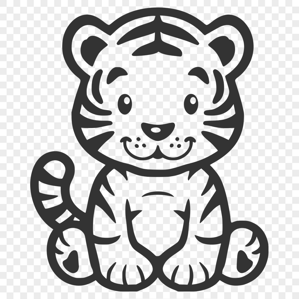 Creative Cub SVG, PNG, PDF And DXF Files