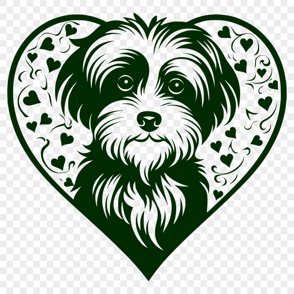 Free Havanese Stencil