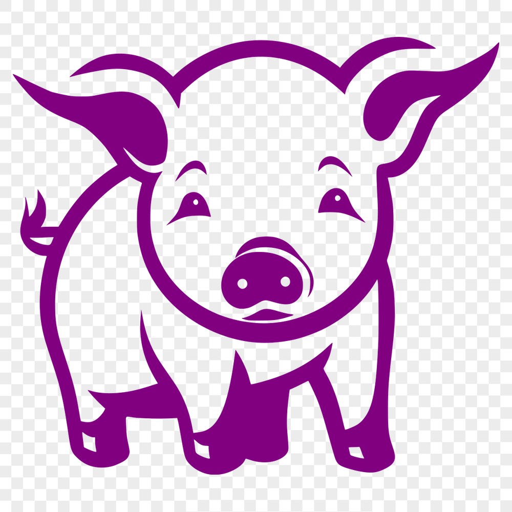 Free Unique Pig Design