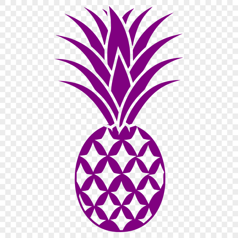 Artistic Pineapple - Laser Cutter DXF