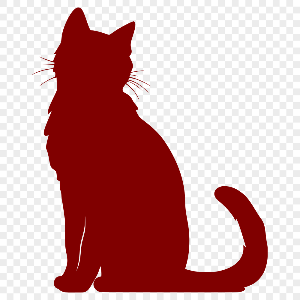 Free Artistic Cat Vector Craft File