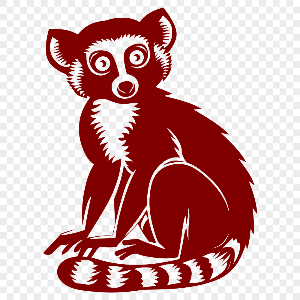 Free Free Lemur Clip Art