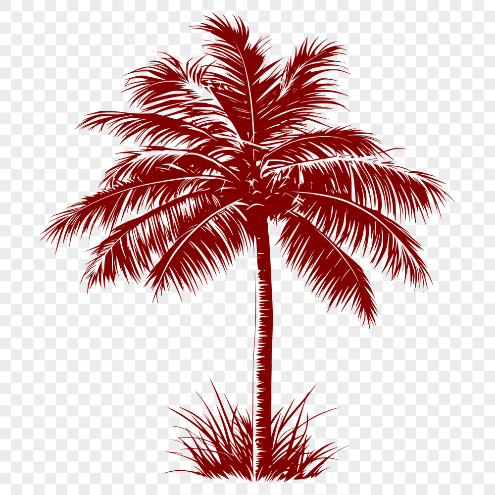 Free Palm Tree In DXF - Free Download