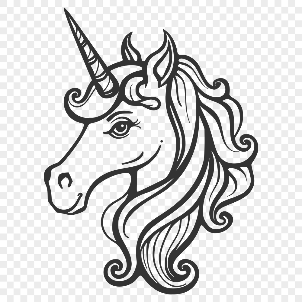 Beautiful Unicorn - For Sublimation Project