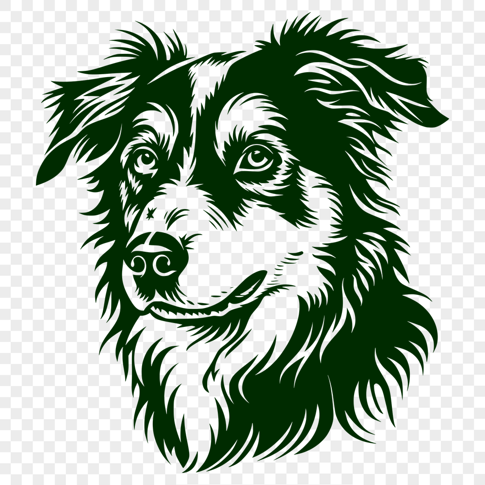 Free Australian Shepherd - For Glowforge Project