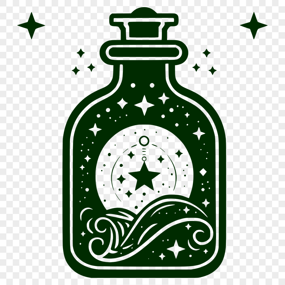 Free Unique Potion Bottle Printable Artwork