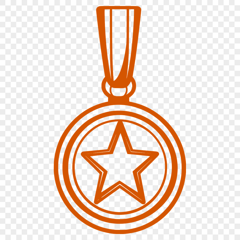 Creative Medal In DXF - Free Digital Download