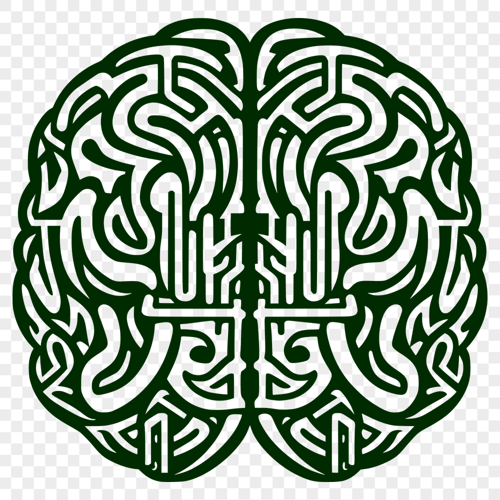 Artistic Brain - For Laser Cutter Project