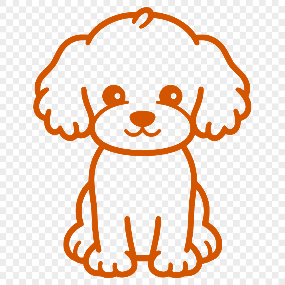 Free Stunning Poodle Decal