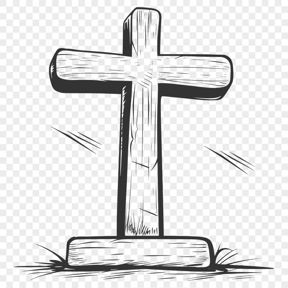 Artistic Crucifix Template