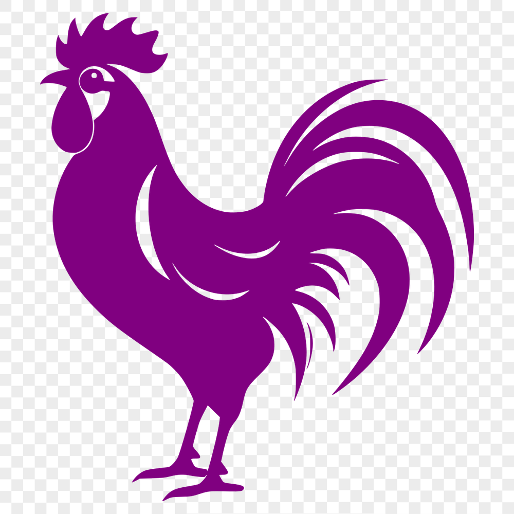 Free Unique Rooster Vector Craft File