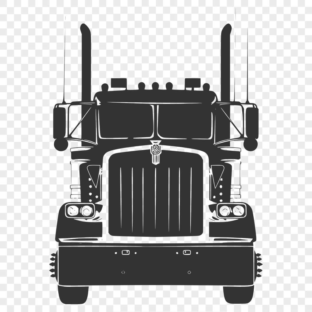 Stunning Semi Truck SVG