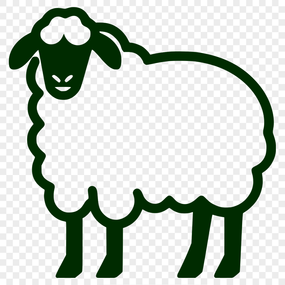 Free Stunning Sheep Stencil