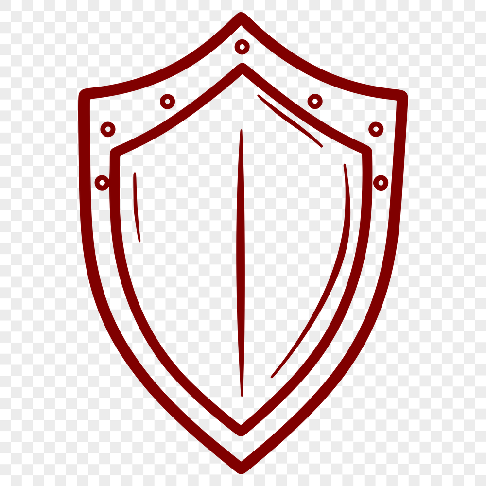 Shield Printable Artwork In SVG File Format For Free Download