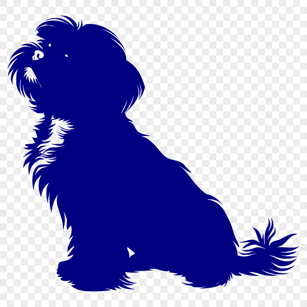 Creative Sitting Shih Tzu SVG