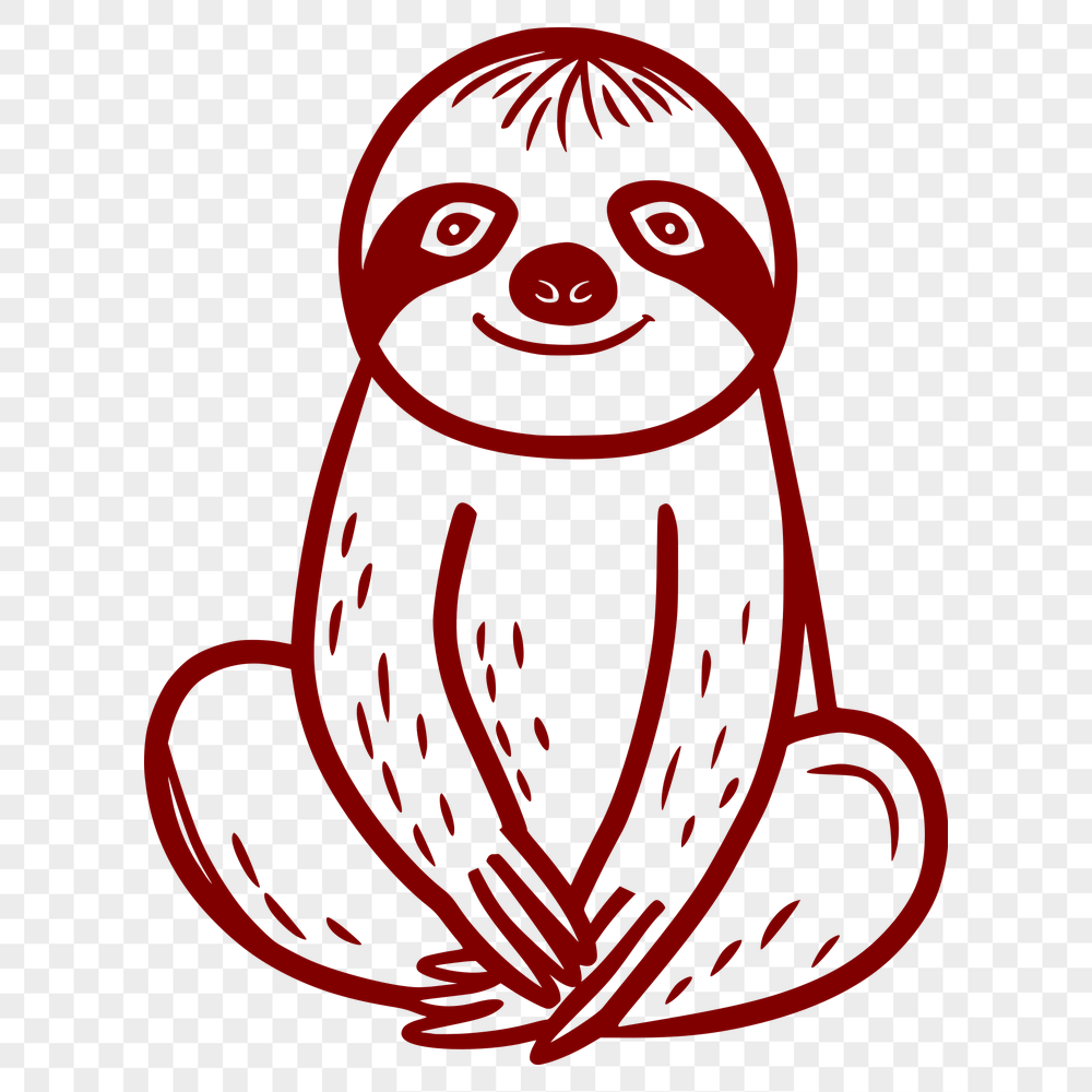 Free Sloth Clip Art