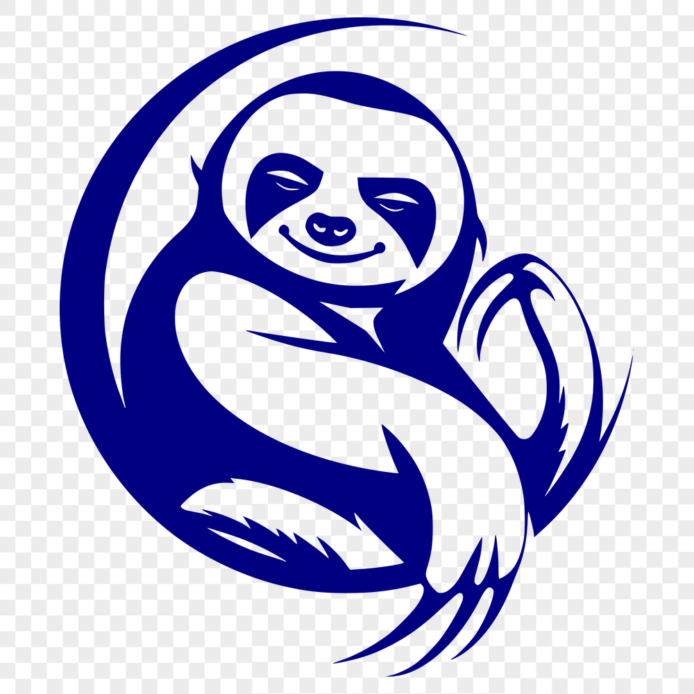 Free Creative Sloth Digital Artwork