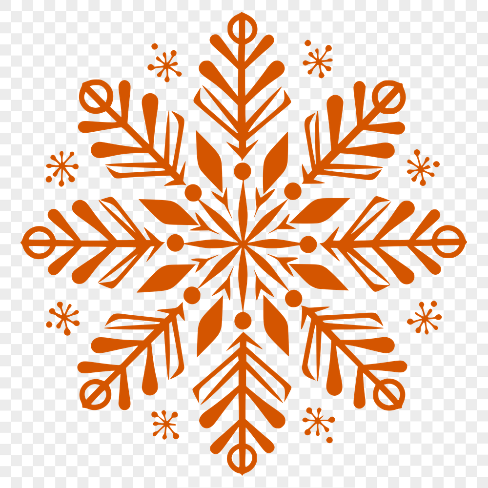 Unique Snowflake Digital Art