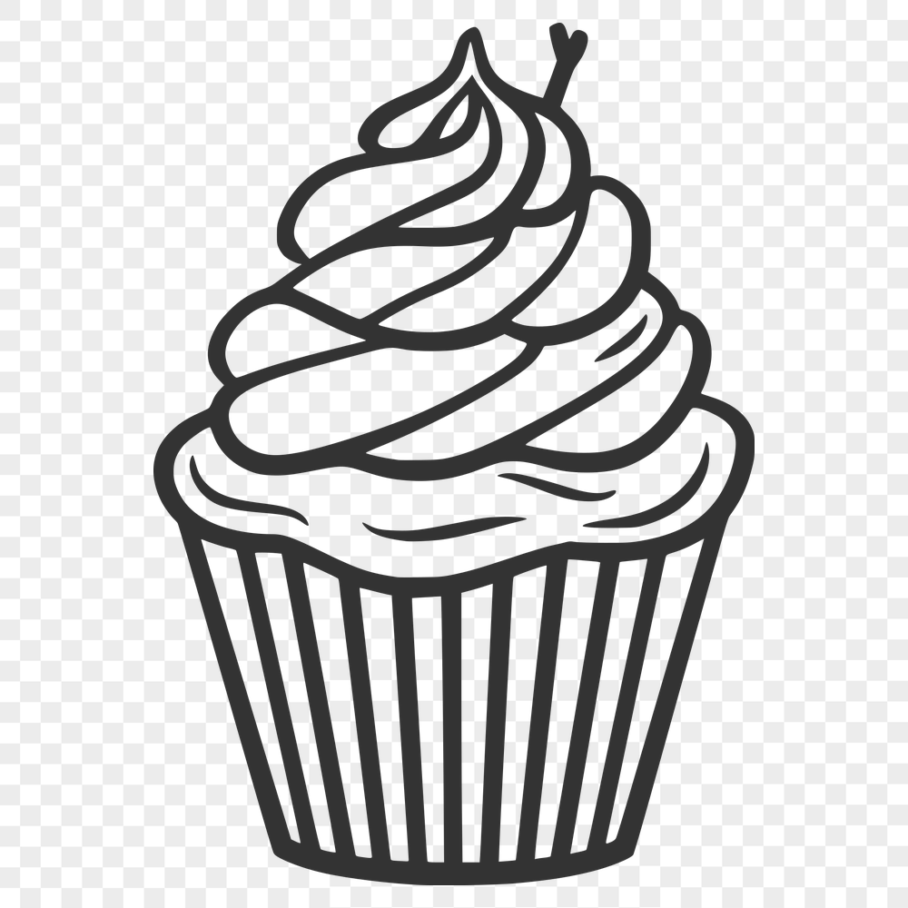 Stunning Cupcake Template