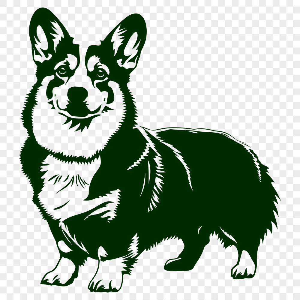 Beautiful Welsh Corgi - For Cricut Project