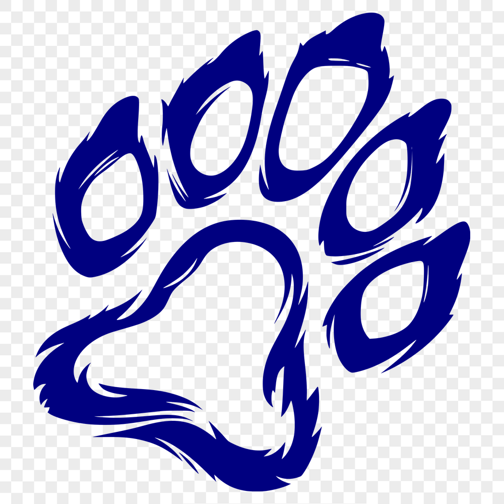 Paw Digital Drawing In DXF File Format For Free Download