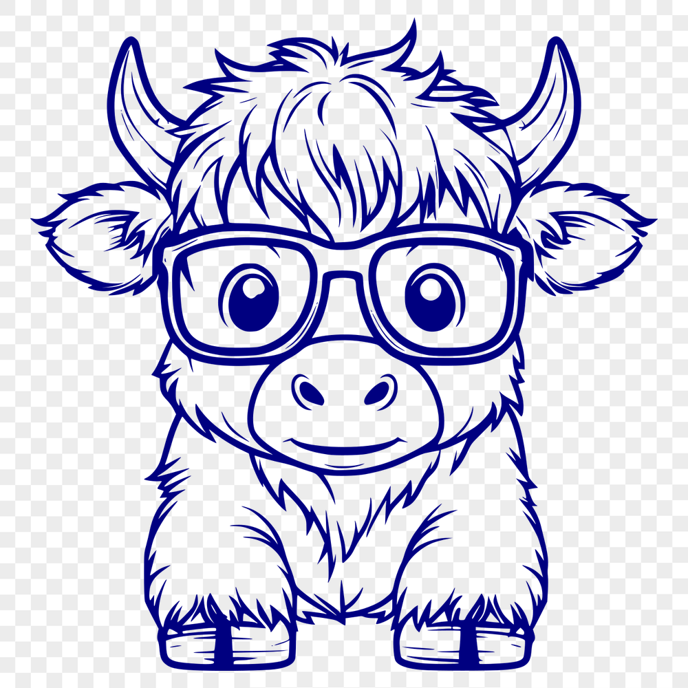 Stunning Cow In SVG Format - Free Download