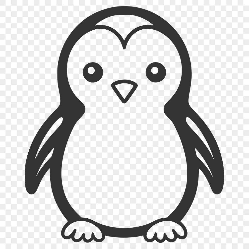 Free Unique Penguin Design