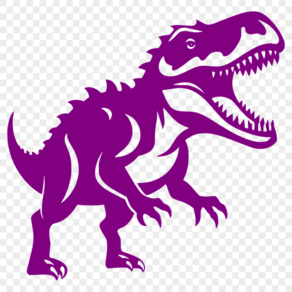 Free Dinosaur SVG, PNG, PDF And DXF Files