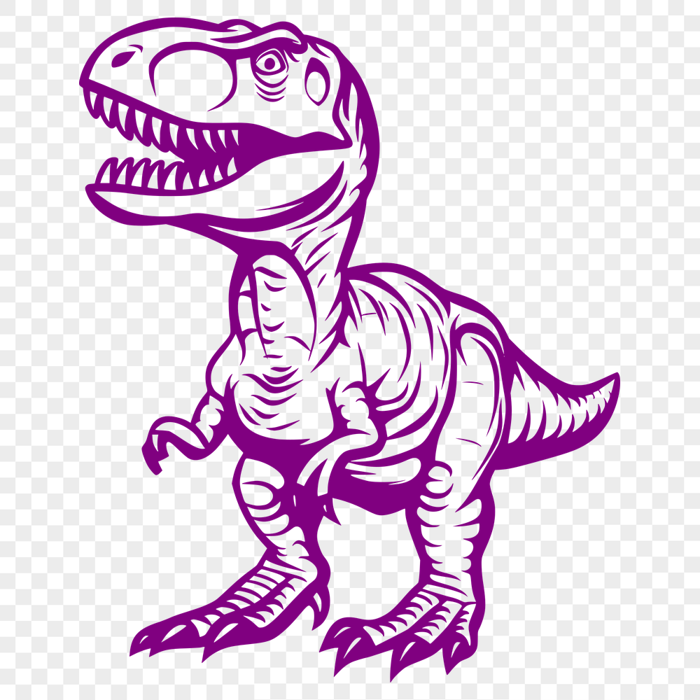 Artistic T Rex Artwork