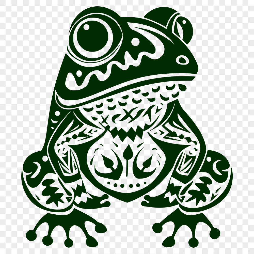 Creative Toad Stencil