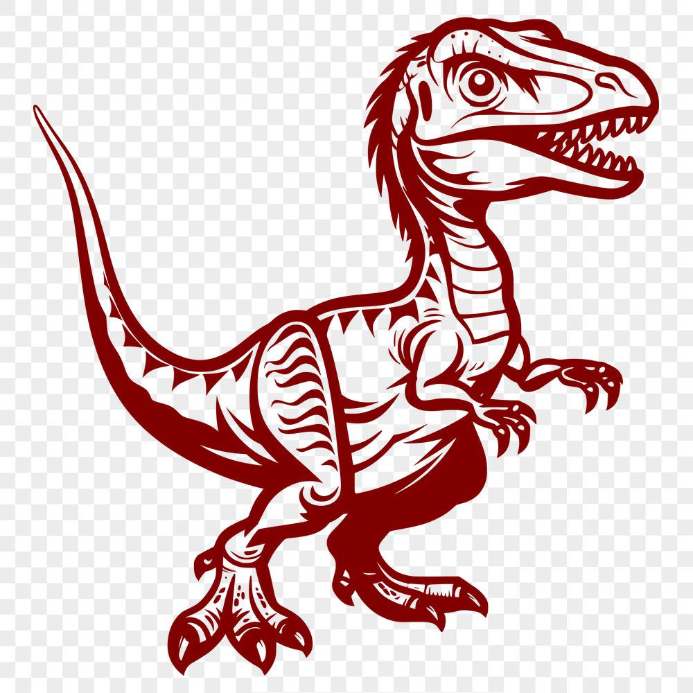 Unique Dinosaur In PDF & PNG