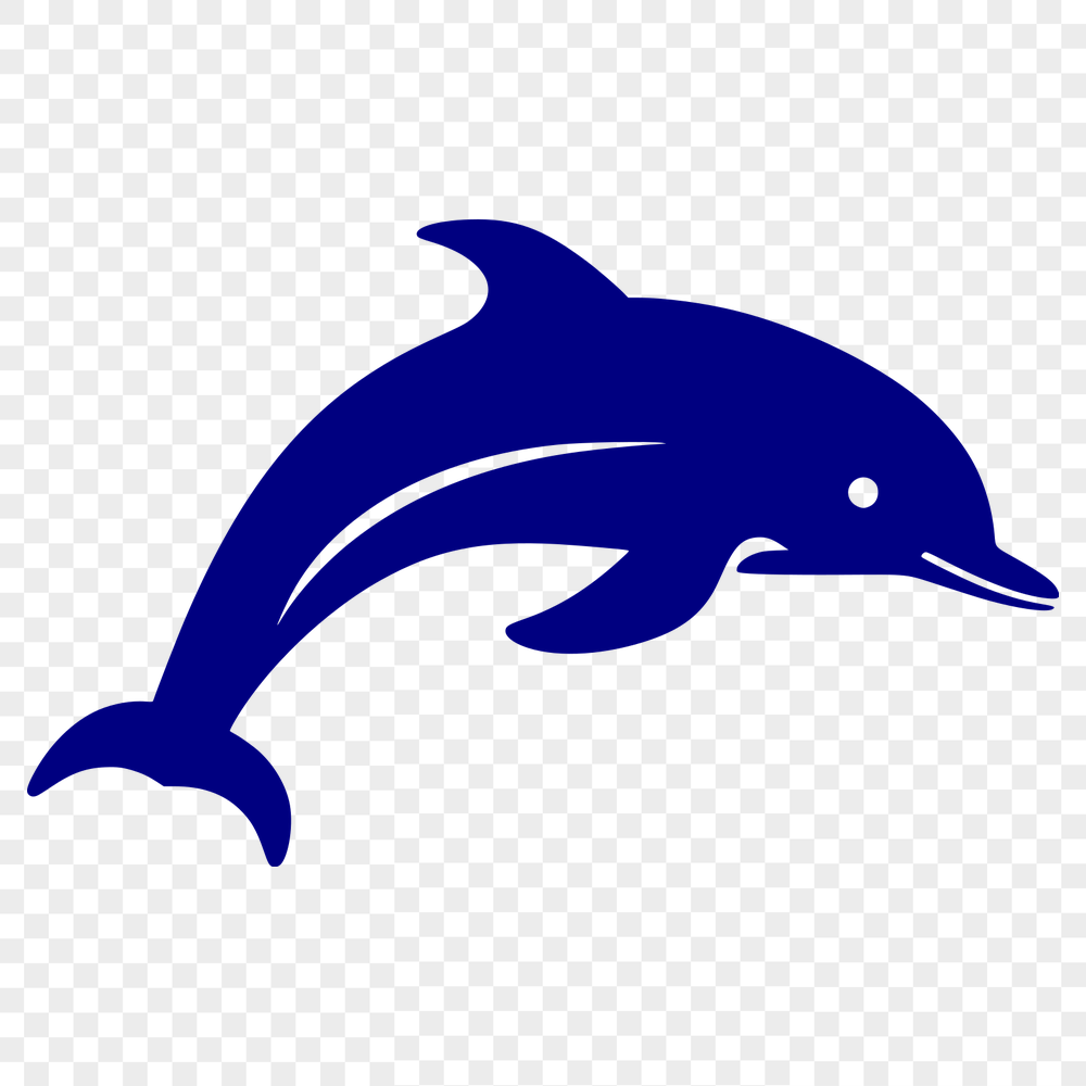 Free Beautiful Dolphin Vector Craft File