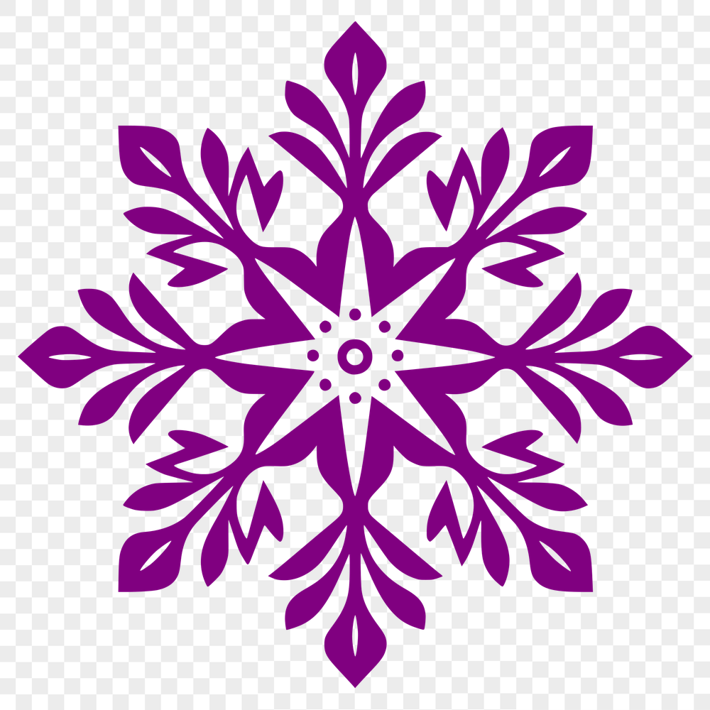 Unique Snow - Glowforge PNG