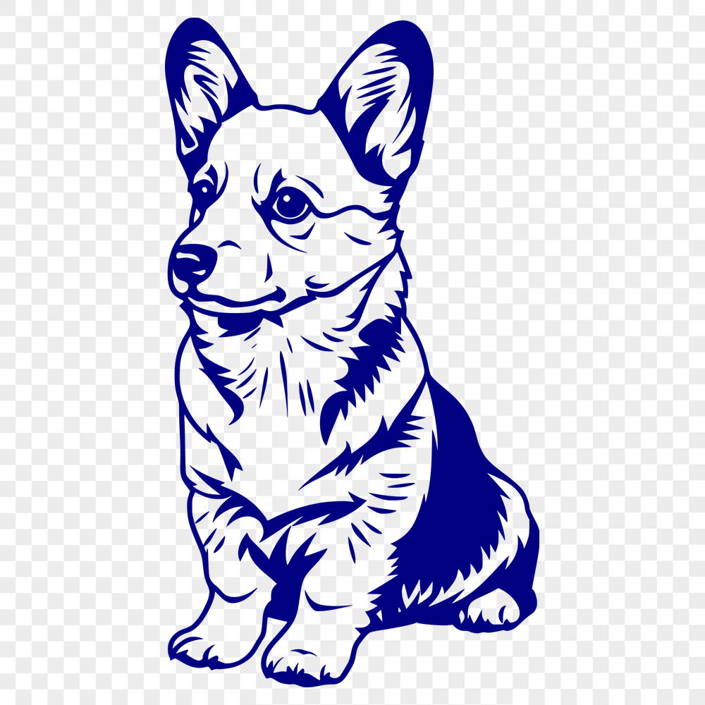 Free Unique Welsh Corgi Digital Art