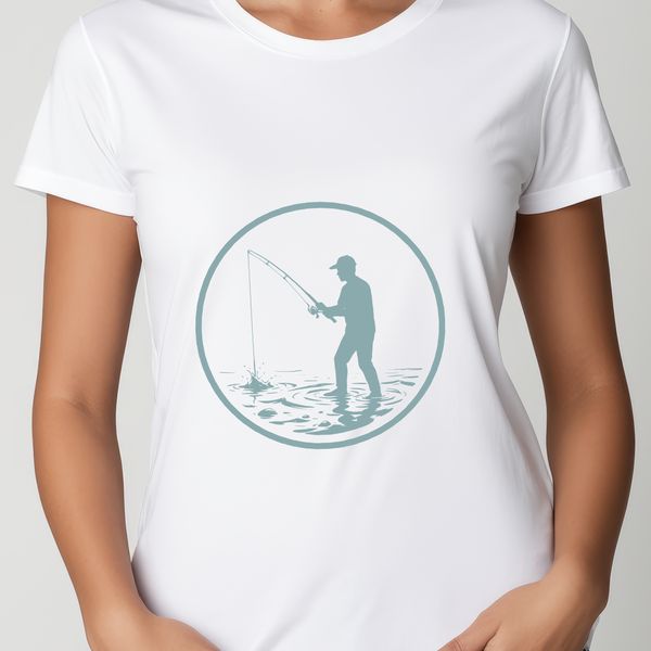 Fishing rod SVG vector art for commercial use and free download