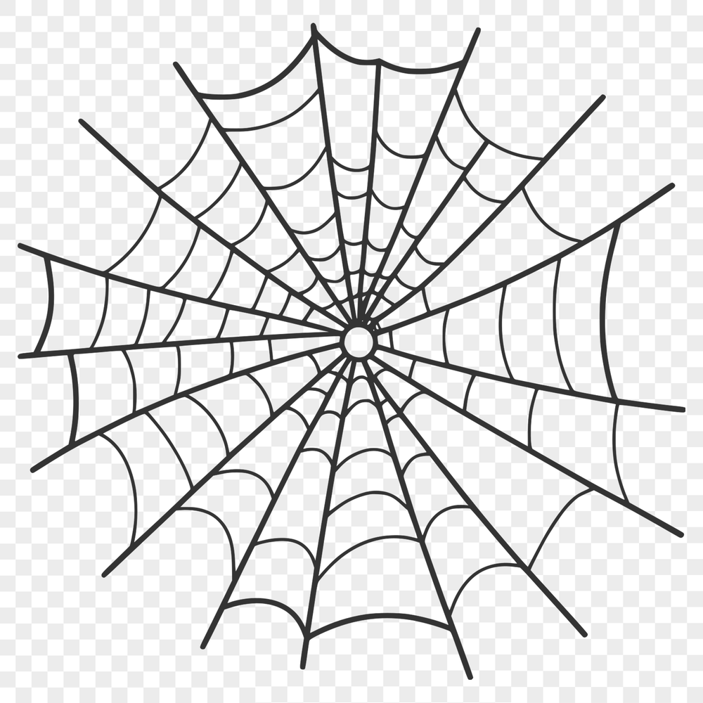 Free Vector Art - Interconnected Lines A high-resolution spider web design made from interconnected lines and nodes, suitable for commercial or personal use.