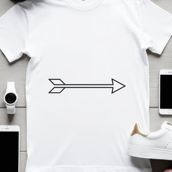Vector arrow design for Cricut and laser engrave