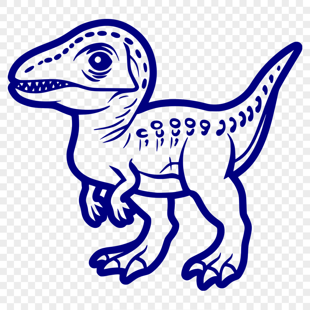 Baby Dinosaur In PDF Format