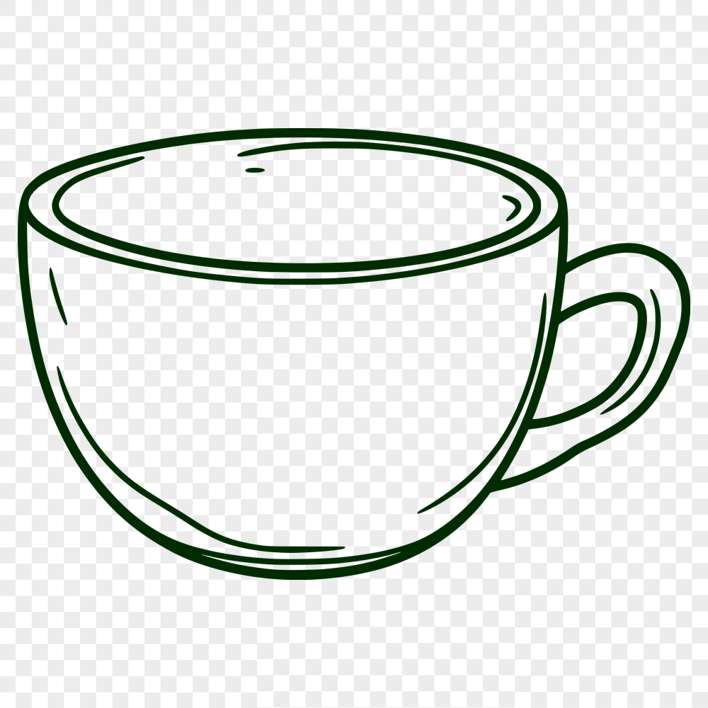 Beautiful Cup - Procreate PDF Free Download