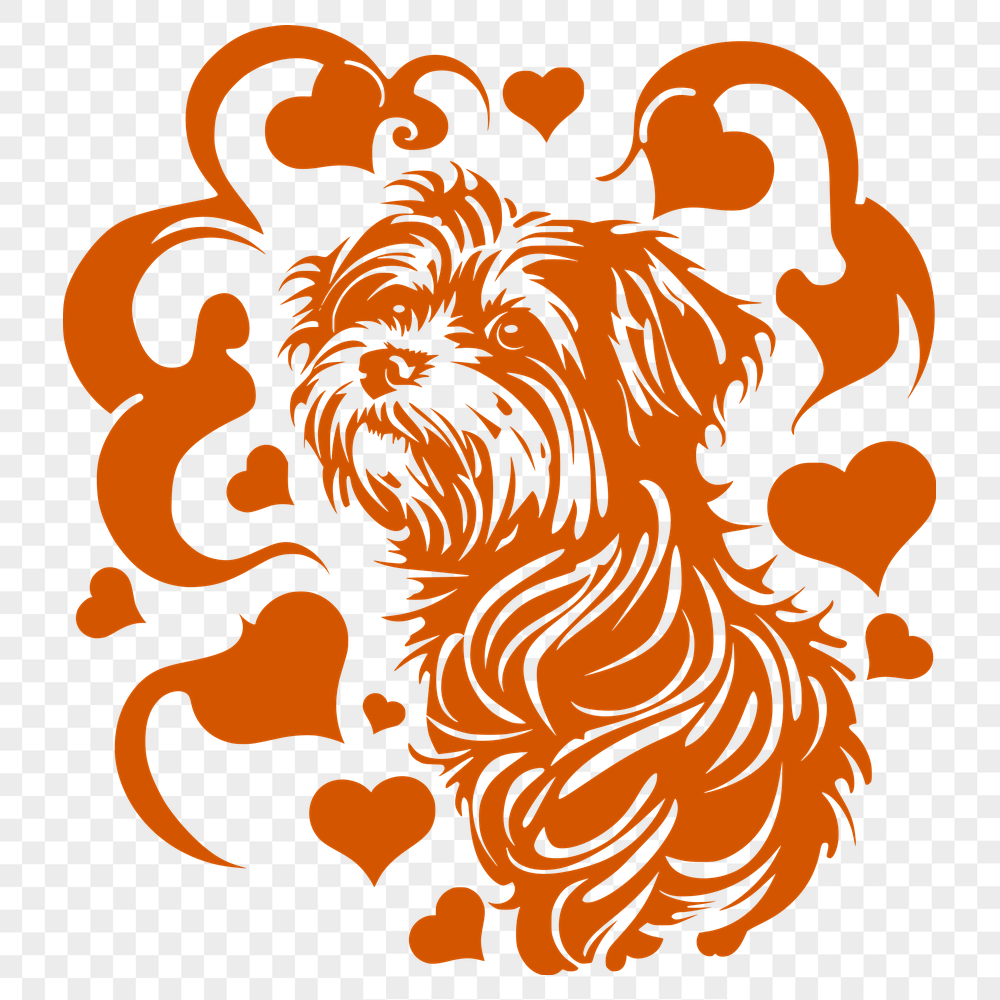 Free Artistic Havanese Digital Artwork