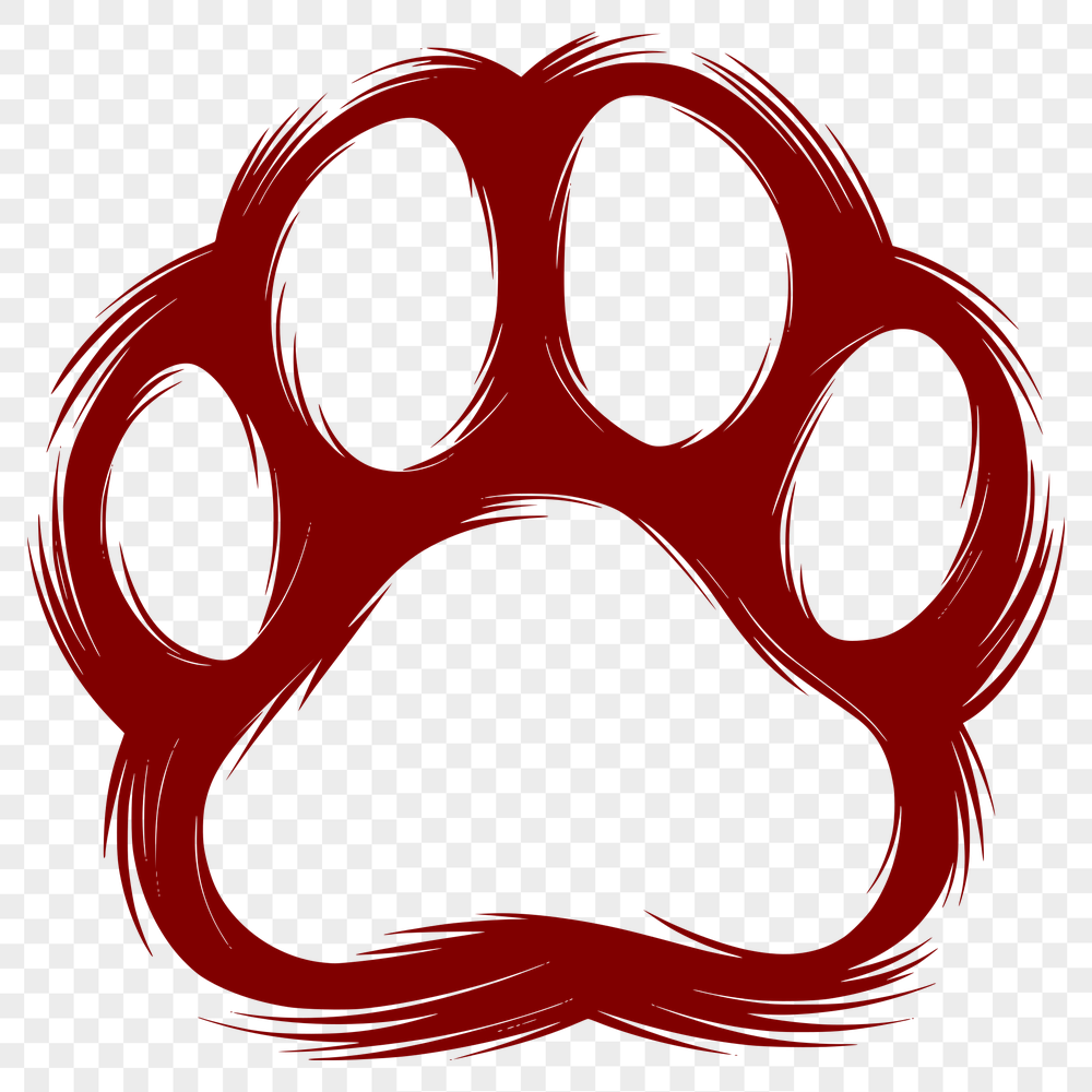 Animal Paw Vector Image In SVG, PNG, PDF And DXF Formats