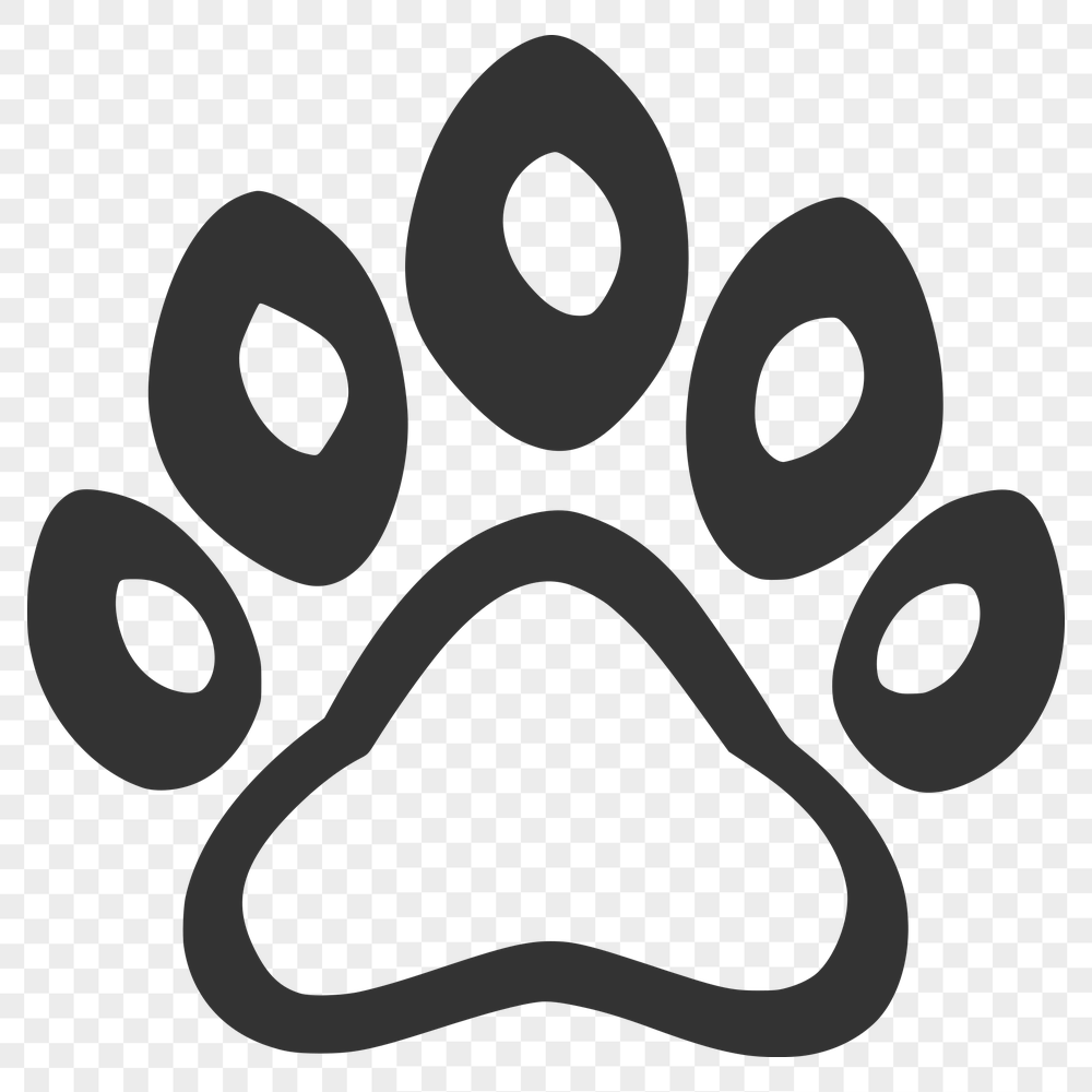 Artistic Animal Paw - PDF For Commercial Use