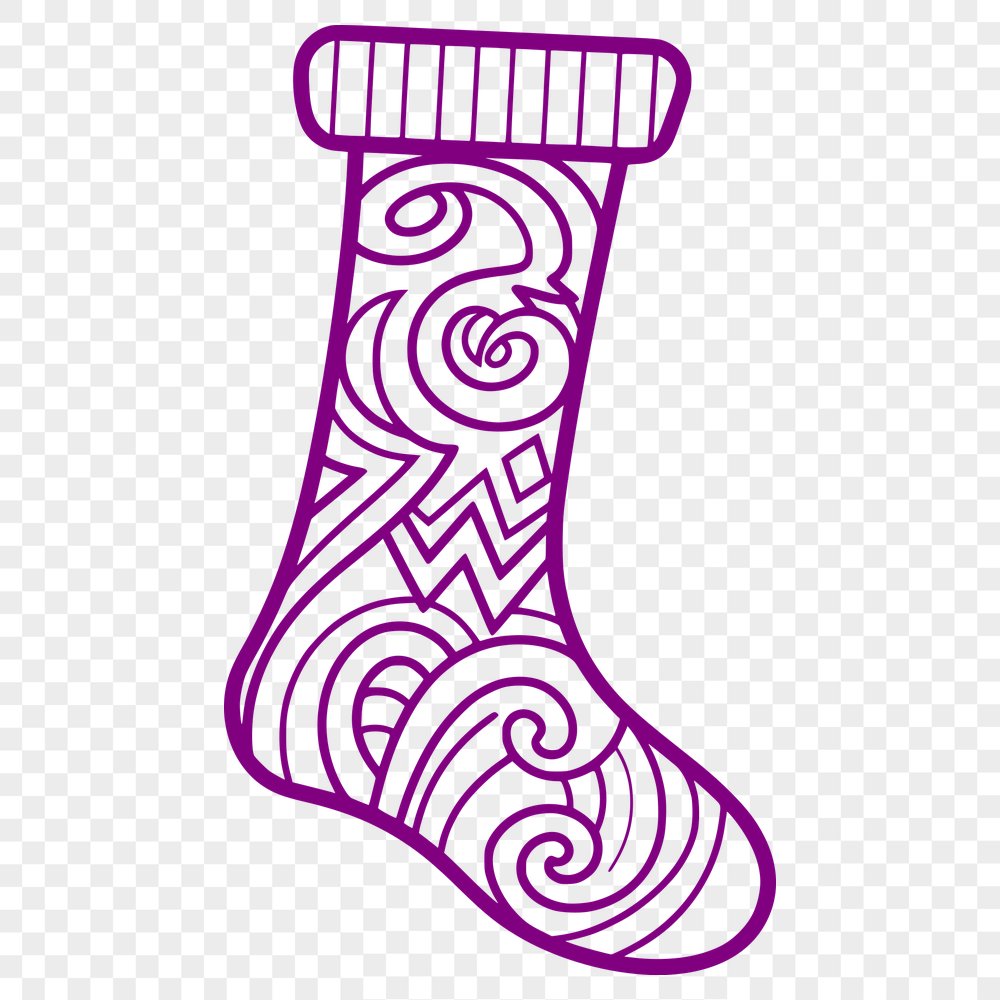 Ornate Stocking Design