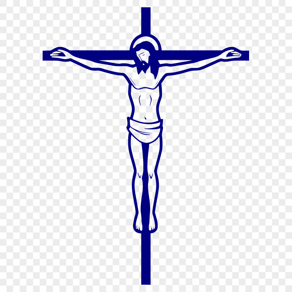 Artistic Crucifix Vector Image