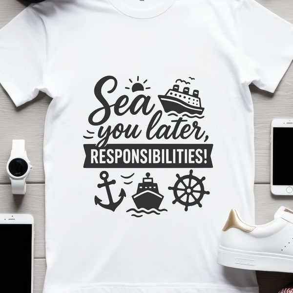Laughing at Sea: Humorous Cruise Quotes SVG A collection of humorous vacation cruise quotes in a vector format.