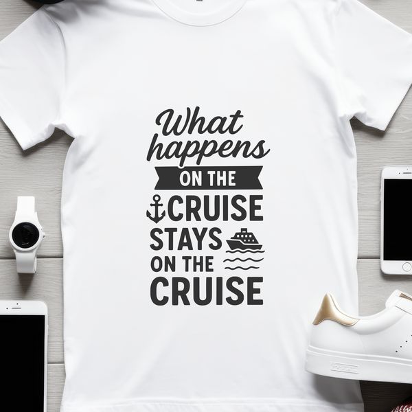 Cruise Inspiration SVG Design A colorful illustration of inspirational cruise quotes, ideal for designing custom stencils or cutting machine projects.