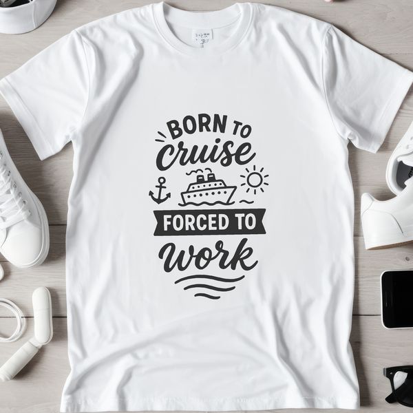 Funny Cruise Vacation Quote SVG A humorous cruise-themed quote displayed as a vector graphic for digital use.