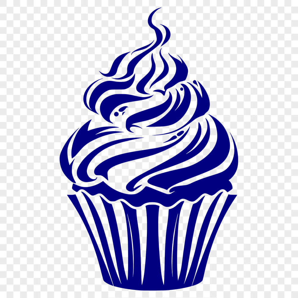 Unique Cupcake SVG, PNG, PDF And DXF Files