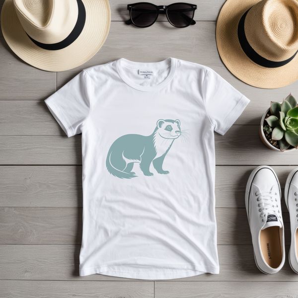 Free Vector Art Animal Designs A small mammal with a long body and short legs.